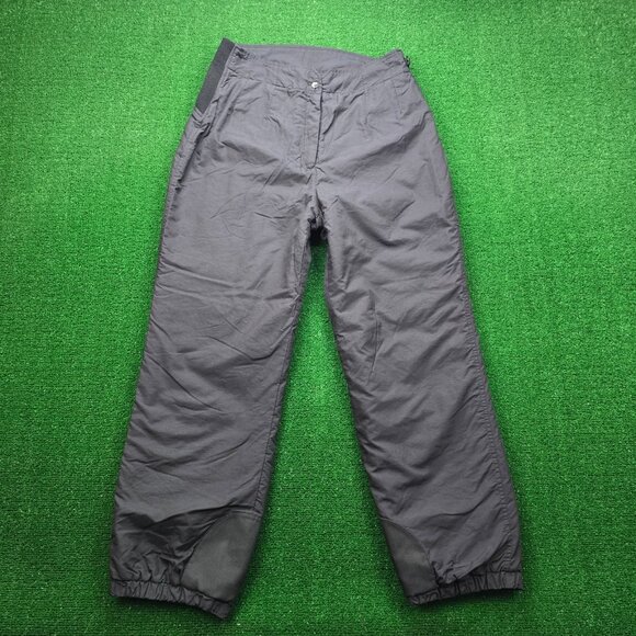 Obermeyer Snowboard Ski Pants Womens 12 Black Sugarbush Outdoor Waterproof - Picture 1 of 11